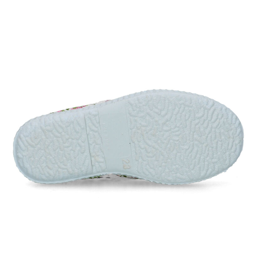Cienta Slip-ons en Blanc pour filles (348702) - pour semelles orthopédiques