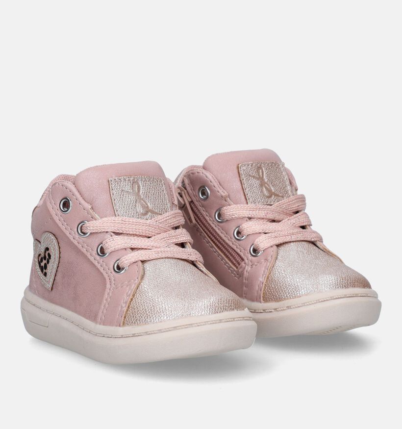 Milo & Mila Chaussures pour bébé en Rose clair pour filles (329494)