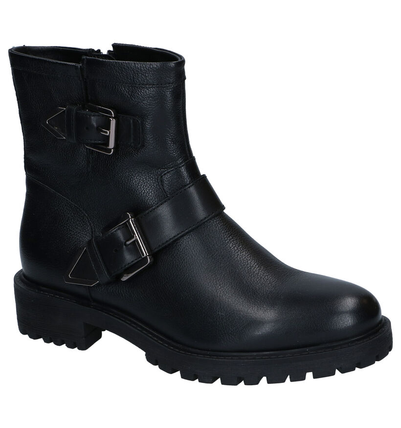 Geox Bottines motardes en Noir pour femmes (301059)