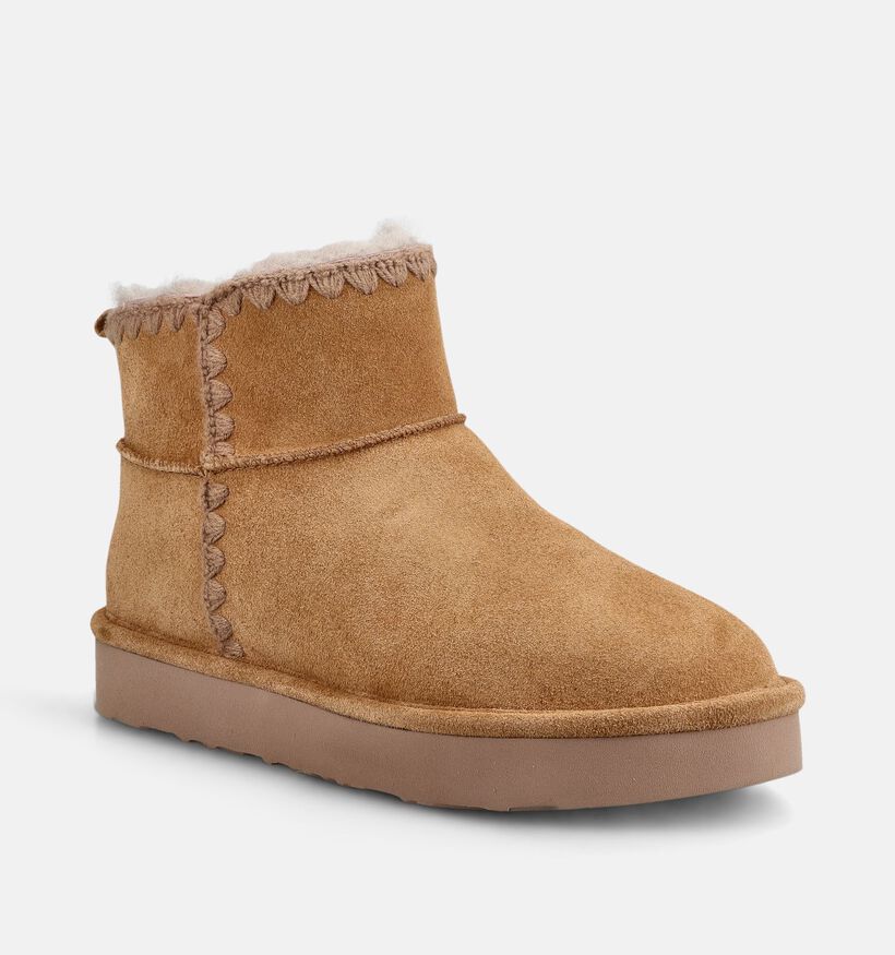Gabor Donkerbruine Boots voor dames (380099) - geschikt voor steunzolen