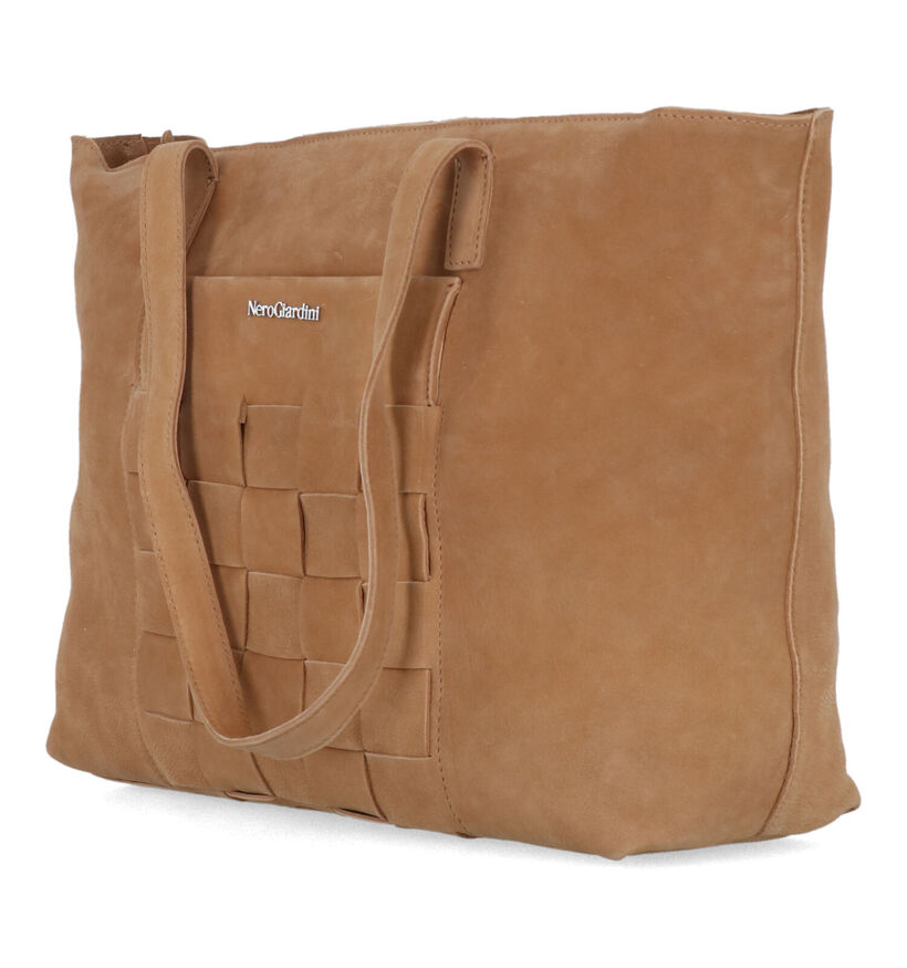NeroGiardini Sac à bandoulière en camel pour femmes (325401)