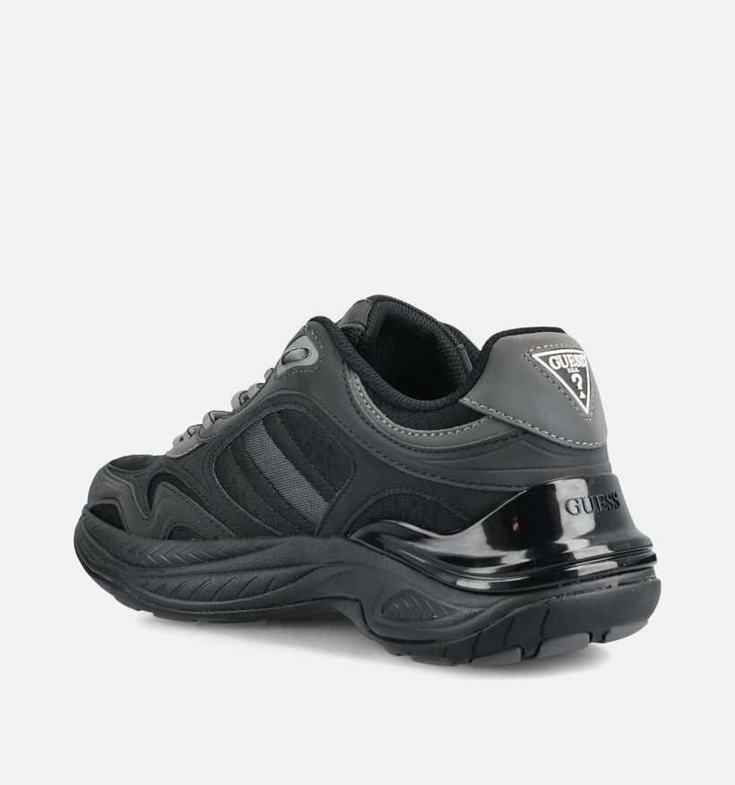 Guess Squan2 Chaussures plates en Noir pour hommes (375731) - pour semelles orthop&eacute;diques