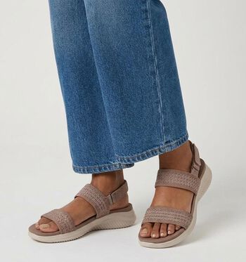 Skechers Sandalen Bruin