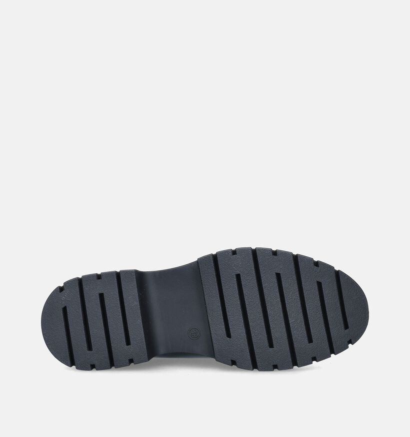 Regarde Le Ciel Laticia-01 Zwarte Chunky veterschoenen voor dames (347263)