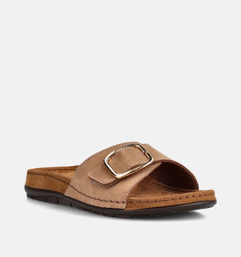 Rohde Rodigo Nu-pieds plates en Beige pour femmes (373772)