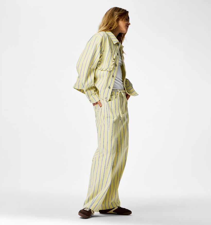 Pieces Billo Gele Barrel Jeans L32 voor dames (372377)