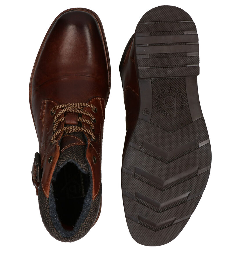 Bugatti Cognac Bottines in leer (277705)