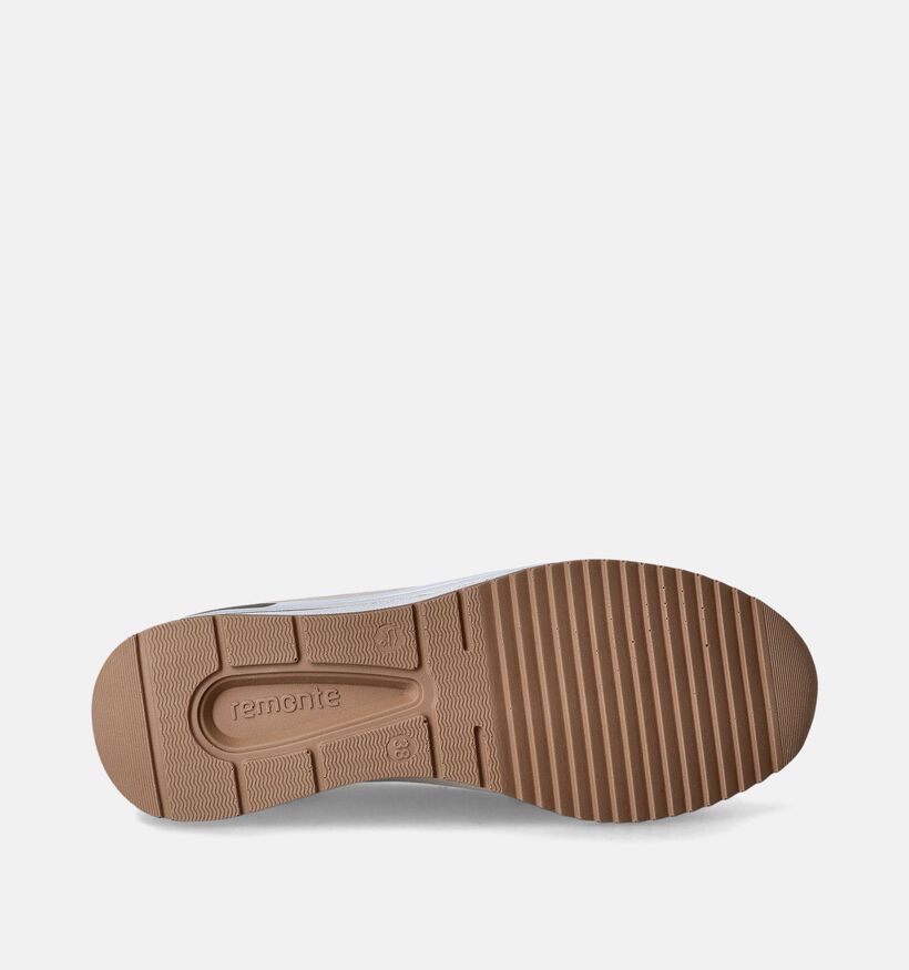 Remonte Beige Instappers voor dames (351211) - geschikt voor steunzolen