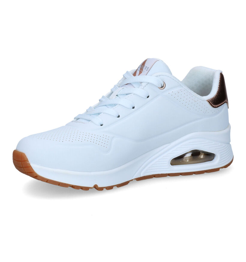 Skechers Uno Golden Air Baskets en Noir/Or pour femmes (359714) - pour semelles orthop&eacute;diques