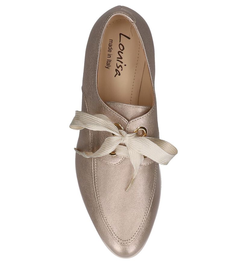 Louisa Chaussures à lacets en Or rose pour femmes (220123)
