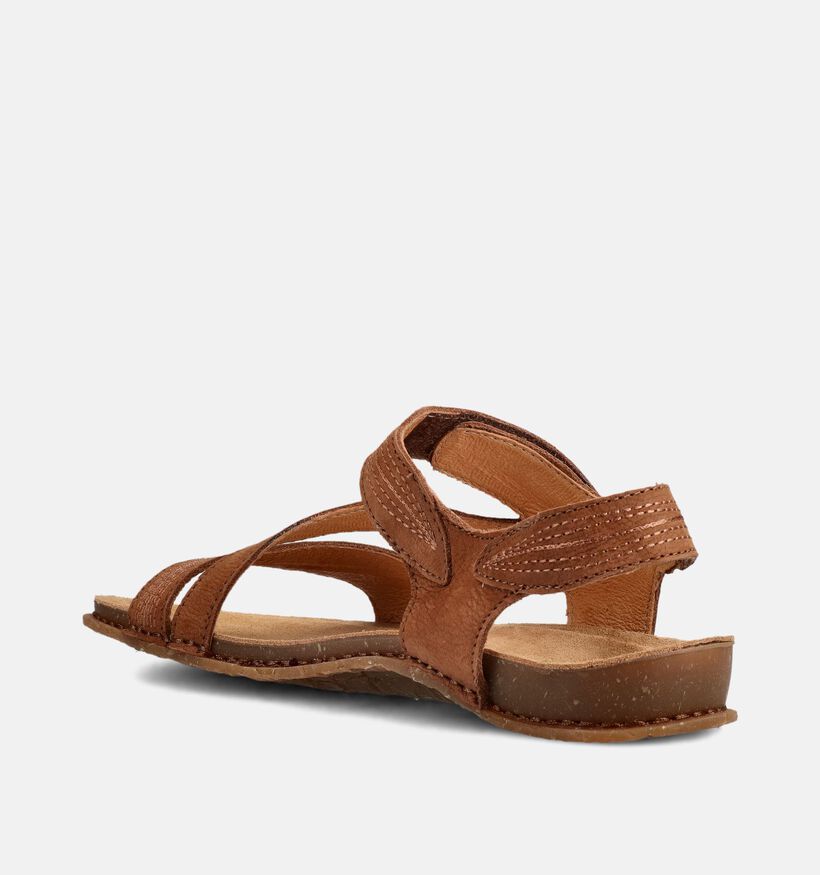 El Naturalista Panglao Sandales plates en Cognac pour femmes (372230)