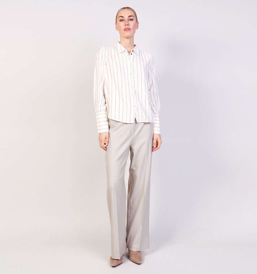 Vero Moda Gori Chemise en Beige pour femmes (364518)