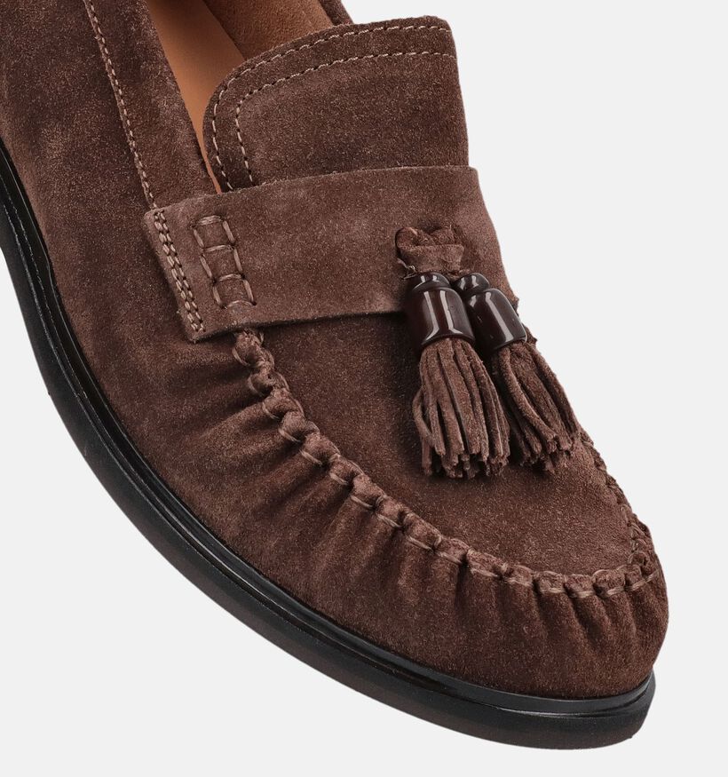 Gabor Comfort Bruine Mocassins voor dames (376966) - geschikt voor steunzolen