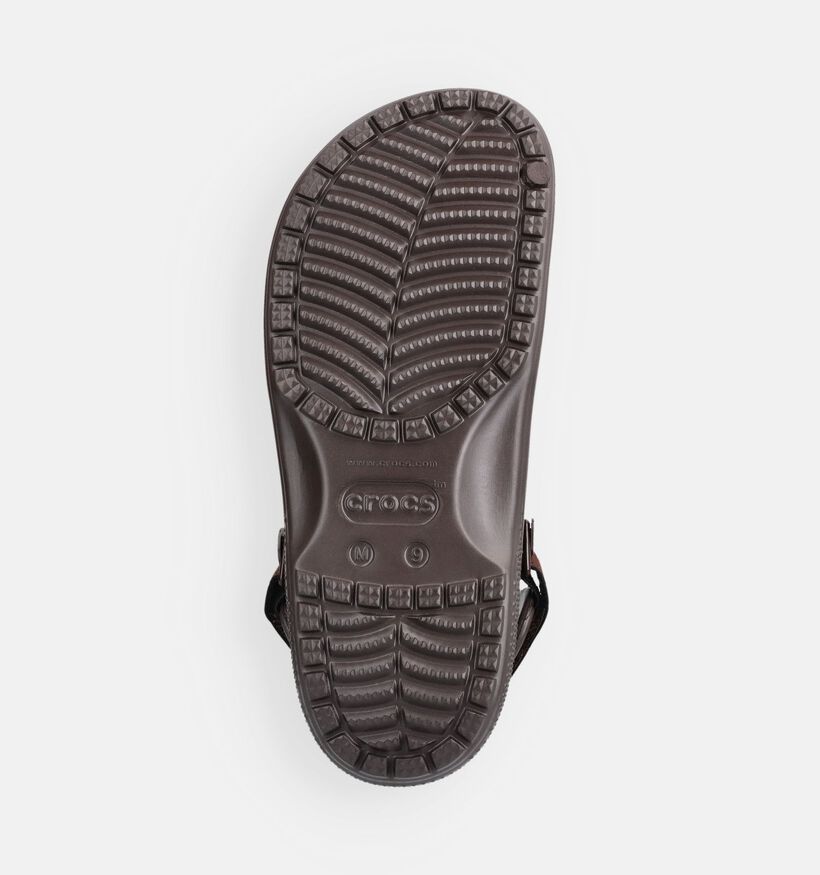 Crocs Yukon Vista II LR Donkerbruine Clogs voor heren (370906)