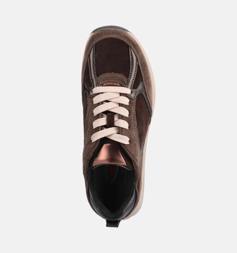 Gabor Comfort Donkerbruine Schoenen voor dames (376937) - geschikt voor steunzolen
