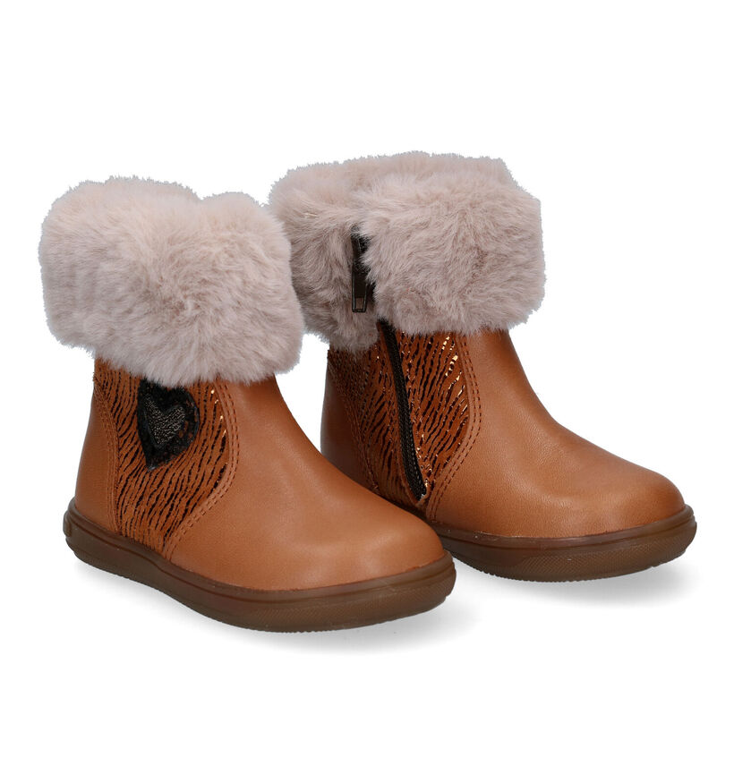 Bopy Boots pour bébé en Cognac pour filles (297557)