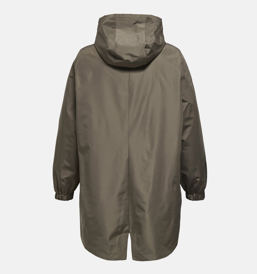 ONLY Carmakoma Fry Manteau en Brun pour femmes (353249)