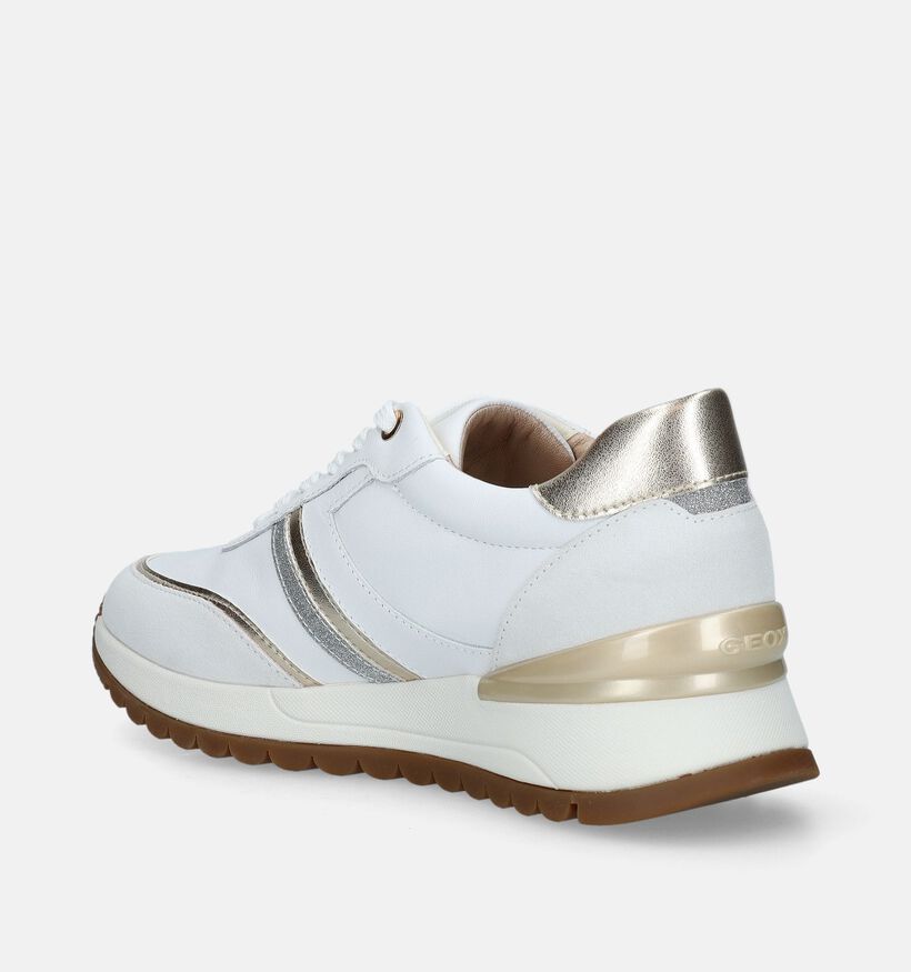 Geox Desya Witte Sneakers voor dames (335645) - geschikt voor steunzolen