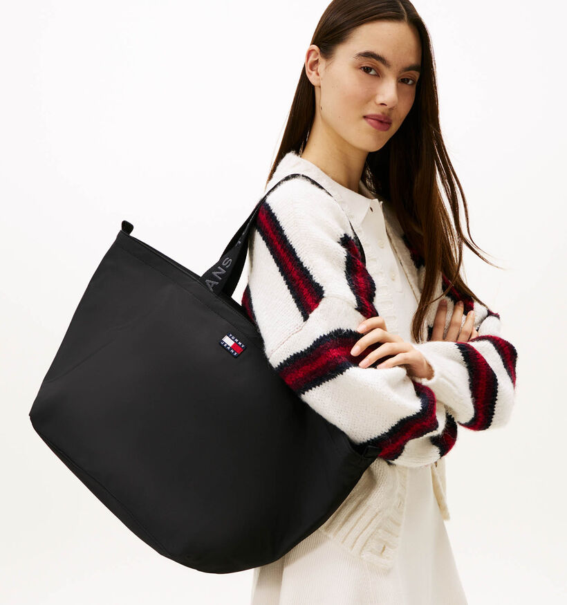 Tommy Hilfiger Jeans Daily Zwarte Shoppertas voor dames (362248)