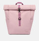 Lefrik Roll Mini Stripes Roze Rugzak met laptopvak voor dames, meisjes (345877)