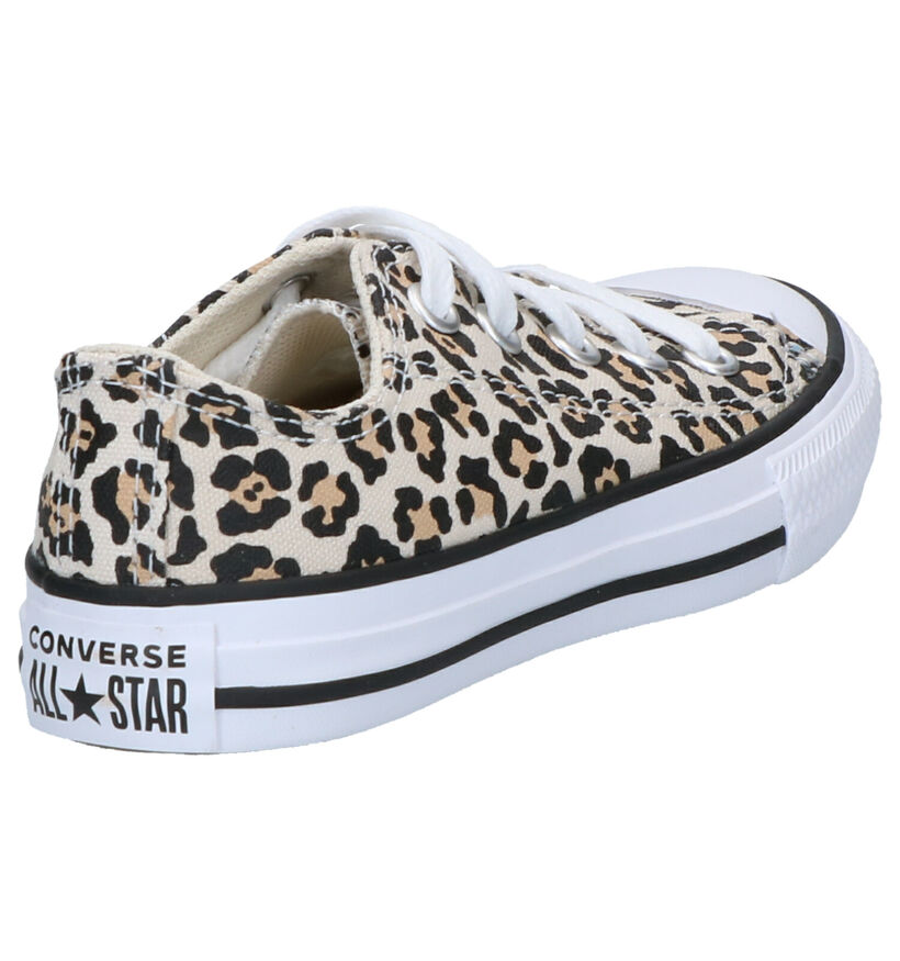 Converse Chuck Taylor AS OX Beige Sneakers in stof (263505)