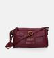 Laurent David Croco Bordeaux Crossbody Tas voor dames (333641)
