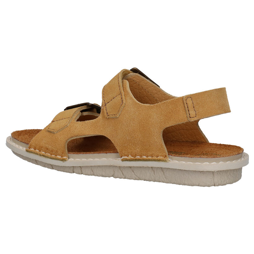 El Naturalista Recyclus Gele Sandalen in nubuck (284413)