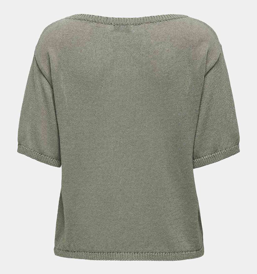 JDY Shine Groene Trui met korte mouwen voor dames (347319)