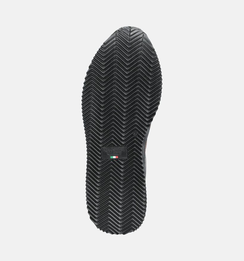 NeroGiardini Chaussures plates en Bleu pour hommes (382162) - pour semelles orthop&eacute;diques