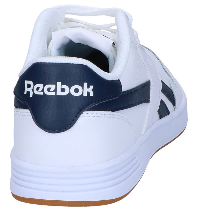 Reebok Royal Techqu Baskets en Blanc en cuir (312085)