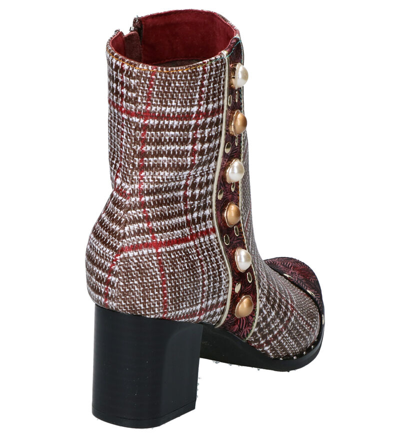 Laura Vita Emcilieo Bottillons Multicolore en nubuck (261493)