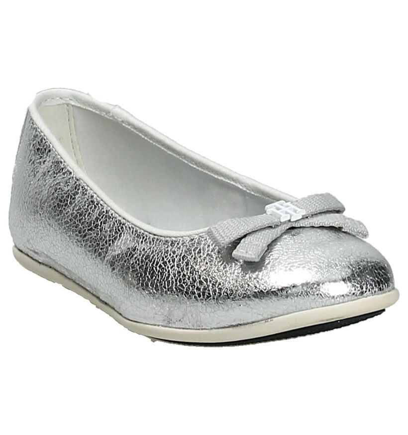 Tommy Hilfiger Ballerines en Argent en simili cuir (191976)