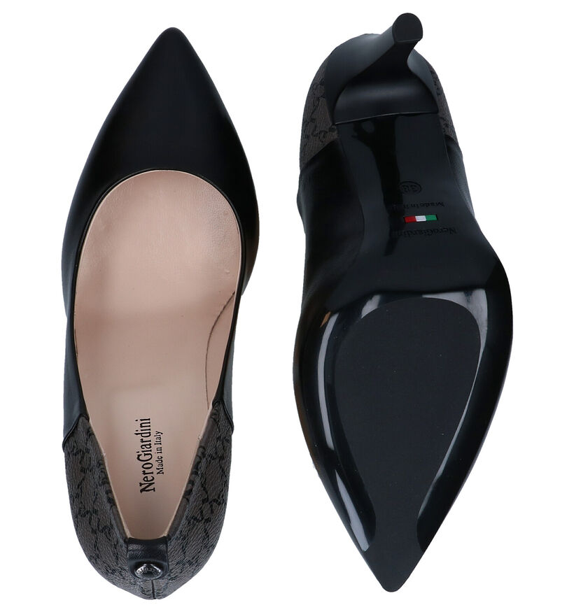 NeroGiardini Zwarte Pumps in leer (283179)