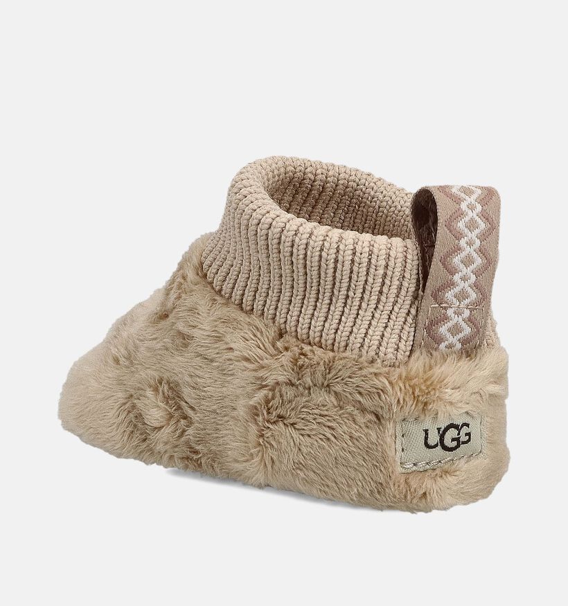 UGG Nesti Beige Babypantoffels voor jongens (372319)