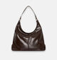 Bulaggi Snake Donkerbruine Schoudertas voor dames (379654)