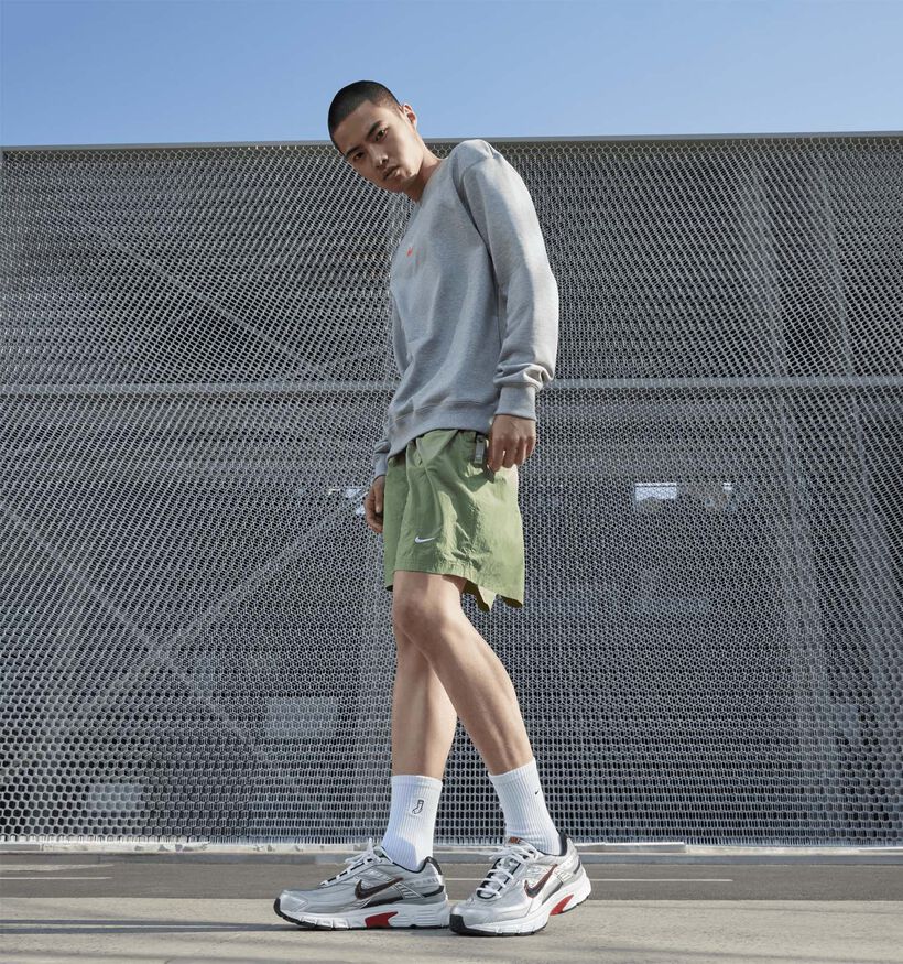 Nike Initiator Baskets en Argent pour hommes, garçons (347842)