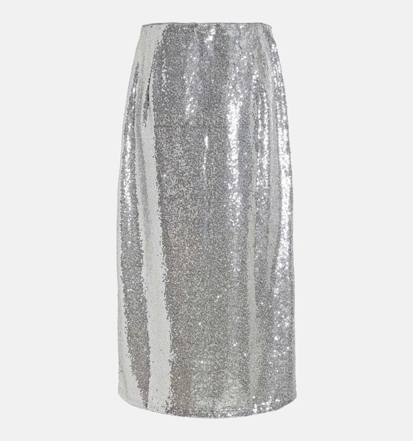 Vila Sala HW Sequins Jupe à Paillettes en Argent pour femmes (343572)