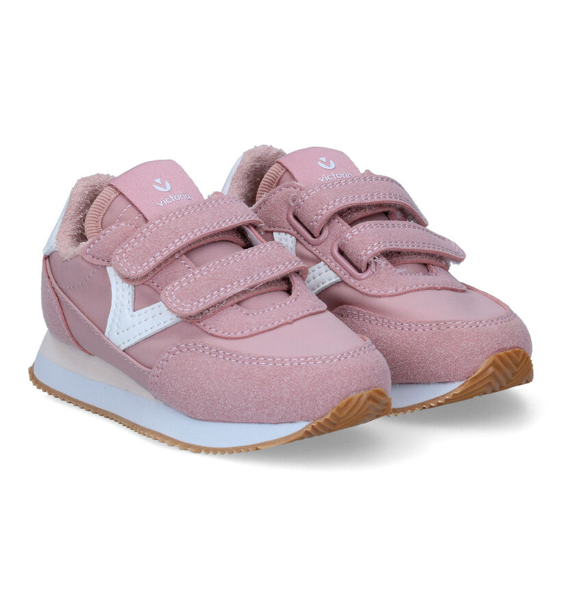 Victoria Baskets basses en Rose pour filles (305873)