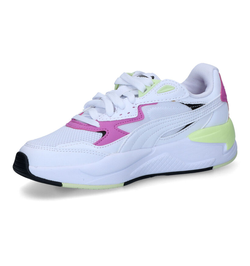 Puma X-Ray Speed Jr Witte Sneakers voor meisjes (311288) - geschikt voor steunzolen