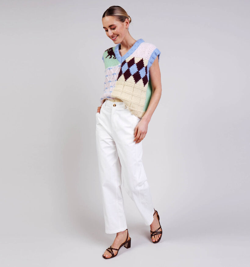 The Korner Witte Geklede Broek voor dames (372451)