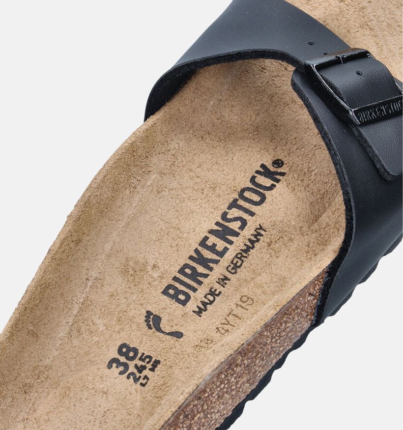 Birkenstock Madrid Nu-pieds en Noir pour femmes (351897)