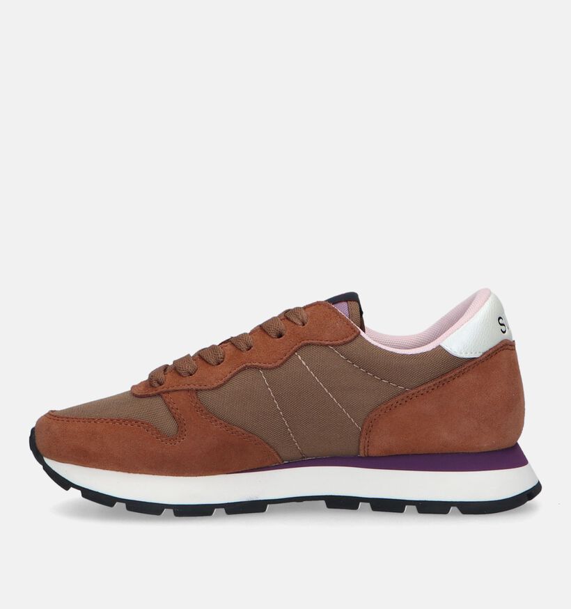 Sun 68 Ally Solid Cognac Sneakers voor dames (330571) - geschikt voor steunzolen