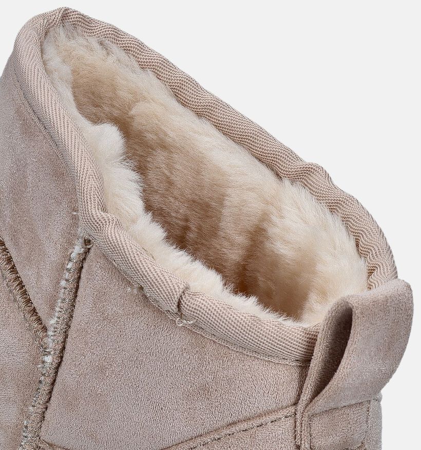 Signatur Bottines Fourrées en Beige pour femmes (353680)