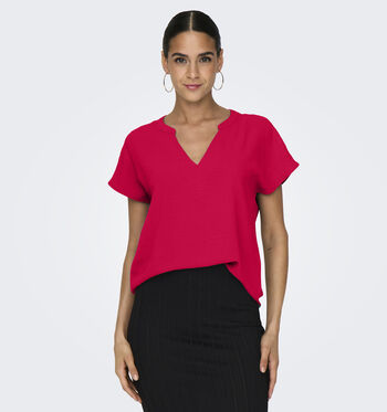 Blouse rouge