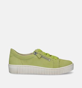 Chaussures à lacets vert