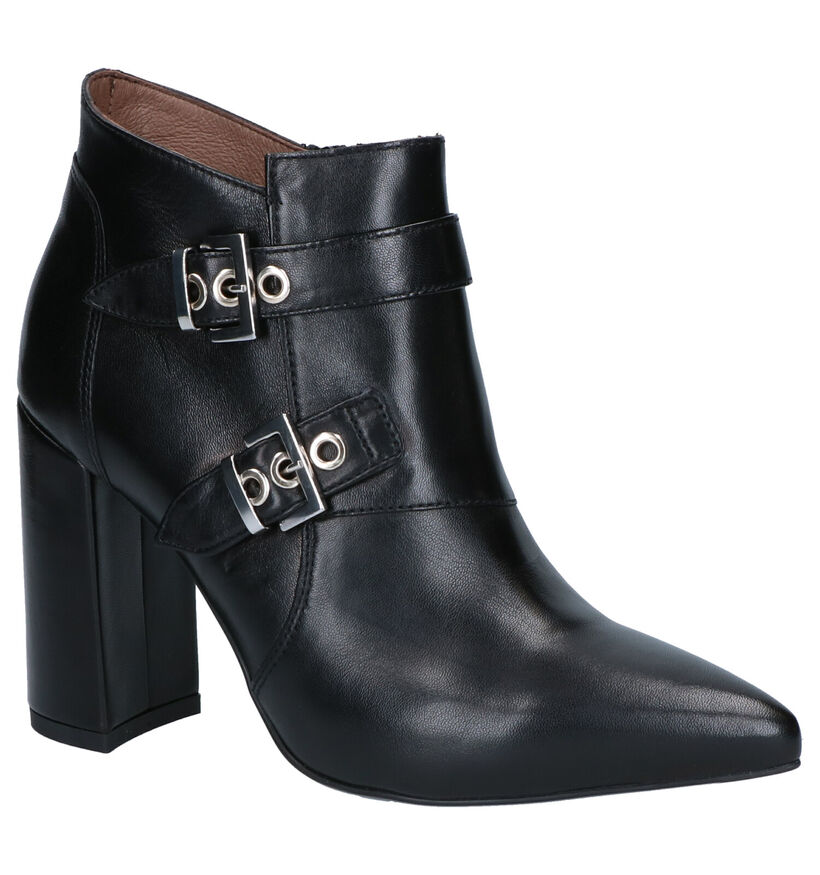 NeroGiardini Bottillons à talons en Noir en cuir (259815)