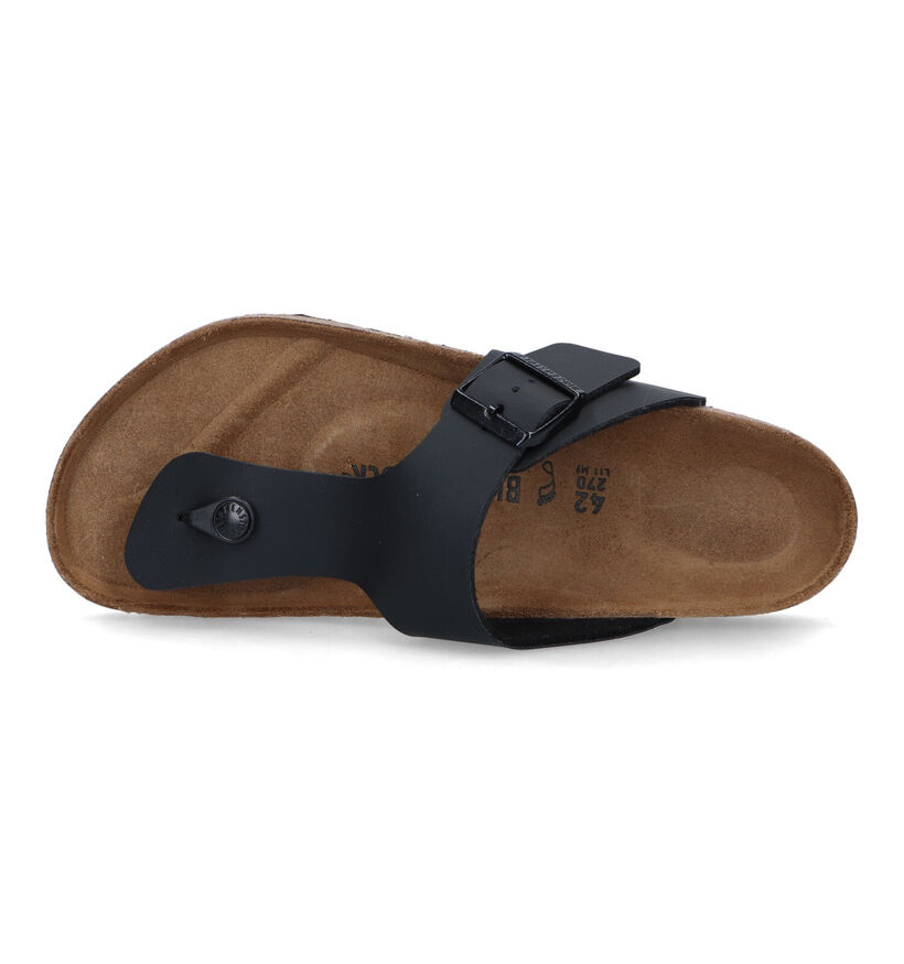 Birkenstock Ramses Tongs en Noir en simili cuir (322799)