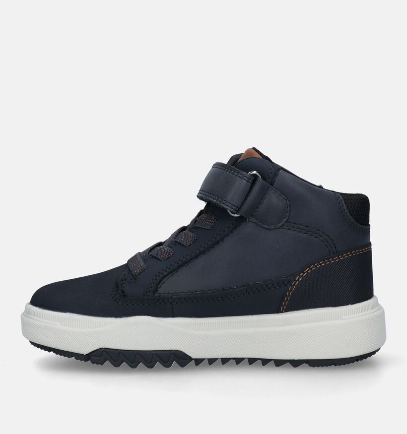 Geox Bunshee Blauwe Hoge Sneakers voor jongens (328528) - geschikt voor steunzolen