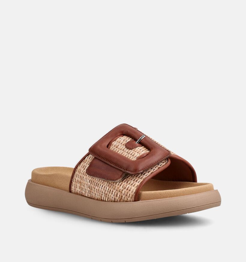 Gabor Best Fitting Cognac Slippers voor dames (373314)