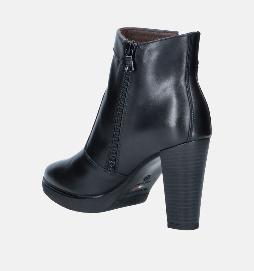 NeroGiardini Bottines avec talon en Noir pour femmes (345557)